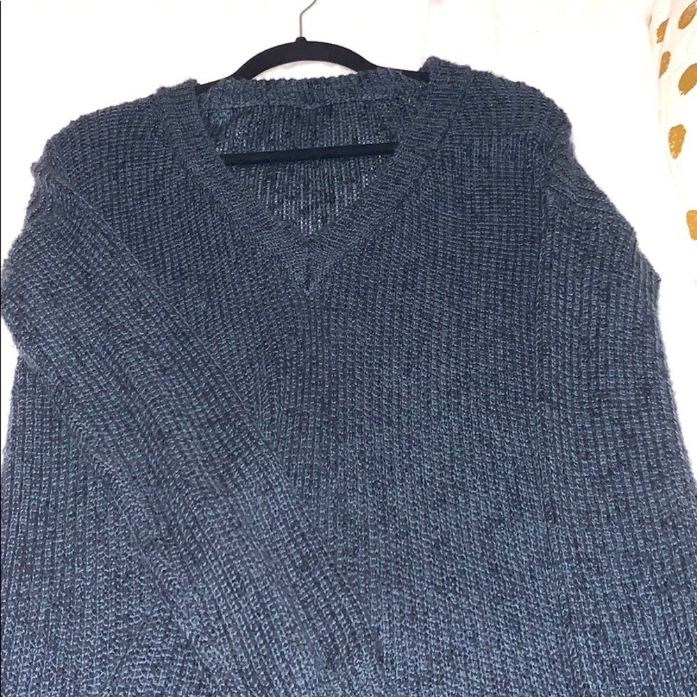 Navy blue sweater